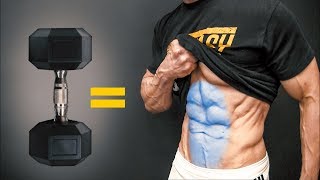 The BEST Dumbbell Exercises  ABS EDITION [upl. by Karine97]