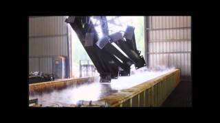 Video Tour Through HotDip Galvanizing Plant [upl. by Nylidam911]