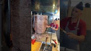 Ankara İskitler Sanayi Peçenek Dönerde Hergün 15 Ton Yaprak Et Döner Satılıyor…😋😋 [upl. by Annairt]