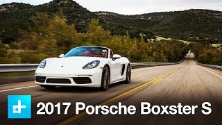 2017 Porsche 718 Boxster  First Drive [upl. by Saxe]