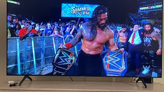 Roman Reigns Defeats Brock Lesnar At WWE Summerslam 2022 Ryders Reaction 😳 [upl. by Siravaj471]