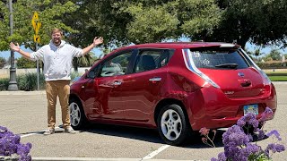 My Cheap Nissan Leaf Is Still Kicking You Don’t Need To Spend A Lot Of Money To Drive An EV [upl. by Aneekan766]