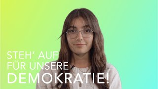 Steh auf für unsere Demokratie Kurzfilm der Pforzheimer Gymnasien [upl. by Amitaf118]