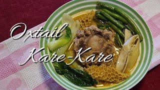 Oxtail Kare Kare  Filipino Dish Recipe [upl. by Shurwood]