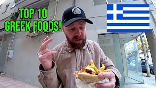 10 Greek Foods You Must Try Before You Die 🇬🇷 [upl. by Cordelie]