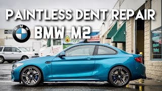 BMW M2 Dent Repair  Glue Pulling  Episode 038 [upl. by Newo860]