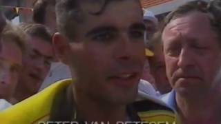 Belgisch kampioenschap Halen 1991 amateurs winnaar Peter Van Petegem vtm [upl. by Melan]