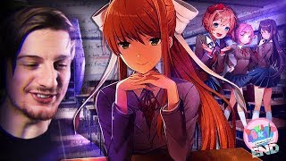 THIS ENDING IS AWESOME  Doki Doki Literature Club FINALE TRUE ENDING [upl. by Vevina]