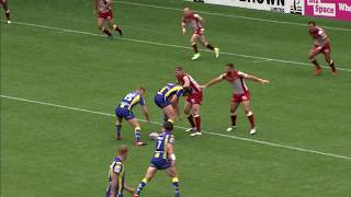 Warrington Wolves v Catalans Dragons 240617 [upl. by Seton938]