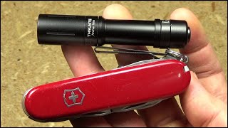 Thrunite Archer Mini 400LM 20 Flashlight Review And Comparison With Surefire Titan Plus [upl. by Alemahs]