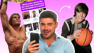 Zac Efron Finds Out Which Iconic Zac Efron Character He Is [upl. by Wye]