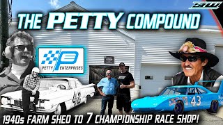 Petty Enterprises Race Shop History Tour with Dale Inman Richard Pettys Glory Days [upl. by Kerby271]