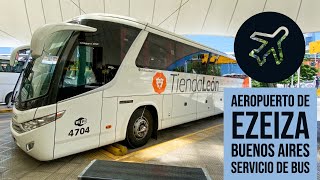 Aeropuerto Ezeiza  Buenos Aires  Bus Tienda León [upl. by Coltson]