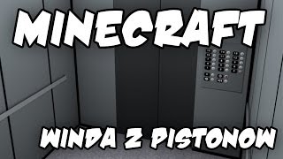 Poradniki z Minecraft part6Jak zrobić windę z pistonów [upl. by Goodrich372]