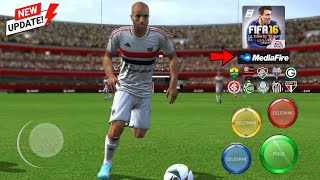 Novo FIFA 16 MOD 24 APKobbData AndroidMediafire  ATUALIZAÇÃO v6 MELHORES GRÁFICOS ✓Kits 2425 [upl. by Kerns]