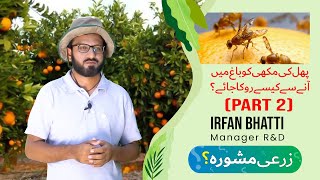 Part  02  How to Control Fruit Fly from  Department of RampD Jullundur Group 🇵🇰  ZARI MASHWARA [upl. by Kilby]