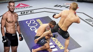 TJ DILLASHAW KICKING GARBRANDTs A  EA UFC 3 [upl. by Viviene]