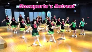 Bonapartes Retreat｜Line Dance by Maddison Glover｜Demo amp Walkthru｜波拿渡假村｜含導跳｜4K [upl. by Anerda]