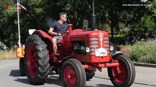 Oldtimerdag trekkers Friese Ballonfeesten rotonde in Joure 24Juli2022 [upl. by Aphrodite23]