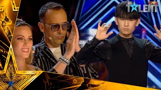 Un mentalista gana el PASE DE ORO tras su rechazo en China  Audiciones 4  Got Talent España 2021 [upl. by Lucky326]