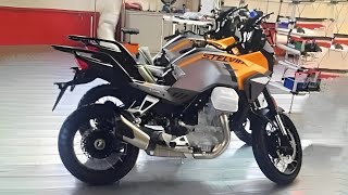 2024 MOTO GUZZI V100 STELVIO FIRST LOOK [upl. by Atalee]