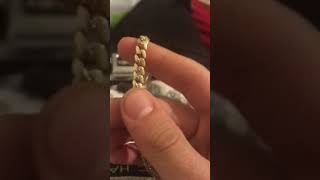 JACOJE 14K SOLID 6MM MIAMI CUBAN LINK BRACELET REVIEW [upl. by Alleacim691]