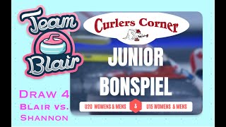 Junior Bonspiel  Blair vs Shannon [upl. by Ahsiugal]