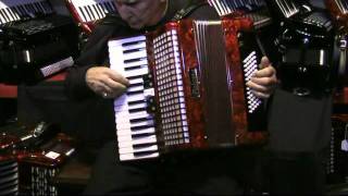 Paloma 60 Bass Accordion  Red [upl. by Phio]