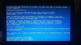 Archive Windows 7 Crazy Error Has BSOD [upl. by Hetty]