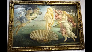 Uffizi Gallery da Vinci  Botticelli part 1 [upl. by Loy587]