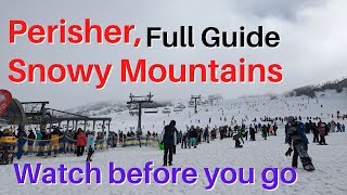 Perisher full guide skiing toboggan snow play accommodation lift tickets food [upl. by Toshiko366]