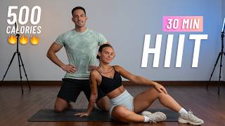 30 MIN CARDIO HIIT WORKOUT  ALL STANDING  Full Body No Equipment Home Workout [upl. by Eradis]