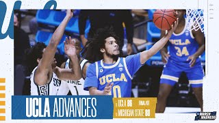 Michigan State vs UCLA  First Four NCAA tournament extended highlights [upl. by Durkin]