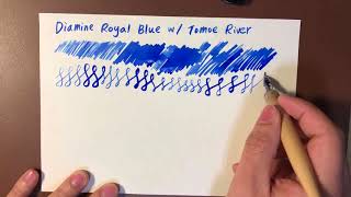 Diamine Royal blue [upl. by Kim]