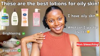 The best lightening body lotions for oily skin  brightening glowing amp radiant skin [upl. by Lasyrc]