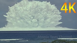 150 METER UNCUT FOOTAGE OF UNDERWATER ATOMIC BLAST 1958 [upl. by Stromberg]