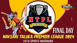 FINAL DAY NAVSARI TALUKA PREMIER LEAGUE 2024  LIVE FROM EKTA SPORTS NAGDHARA [upl. by Dorice]