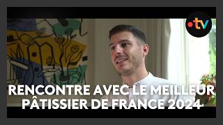 Le meilleur chef pâtissier de France 2024 est azuréen rencontre avec PierreJean Quinonero [upl. by Molton]