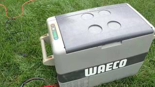 Waeco Dometic Fridge CF50 Portable Refrigerator Review and Ultimate Destruction [upl. by Enneillij]