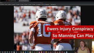 Quinn Ewers Injury Planned To Benefit Arch Manning  ShadowBadass [upl. by Polash]