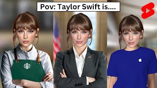 Best Taylor Swift Shorts of 2023 Barista President Uber Driver etc [upl. by Annmaria]