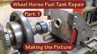 Wheel Horse Fuel Tank Repair Part1 [upl. by Mcgannon271]