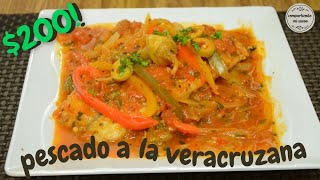 PESCADO a la VERACRUZANA [upl. by Alliuqat]