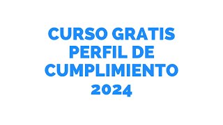 ✅ CURSO SOBRE PERFIL DE CUMPLIMIENTO 2024 ✅ CPC JONATHAN HUAPAYA [upl. by Erdne395]