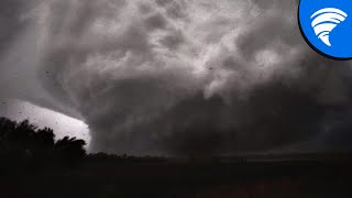 4K MASSIVE WEDGE TORNADO in Linneus Missouri [upl. by Bork291]