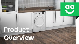 Beko Tumble Dryer DTLCE80021W Product Overview  aocom [upl. by Sidhu612]