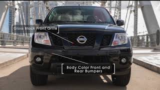 2018 Nissan Frontier Midnight Edition Walkaround amp Review [upl. by Trebled]