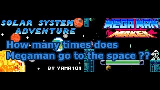 Solar System Adventure level pack full game playthrough  洛克人製作大師 Mega Man Maker [upl. by Salisbury]