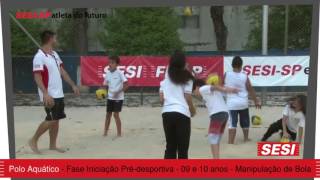 Videoaula Esporte SESISP Atleta do Futuro Polo aquático 9 e 10 anos [upl. by Azeria]