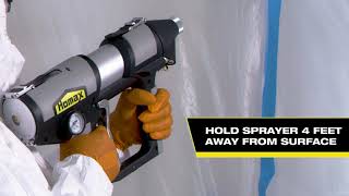 Homax® TexPro™ Spraying the Texture [upl. by Nada456]